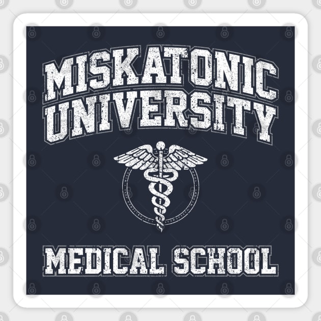 Miskatonic University Medical School (Re-Animator) Magnet by huckblade